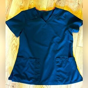 Dickies Blue Women's scrub Top